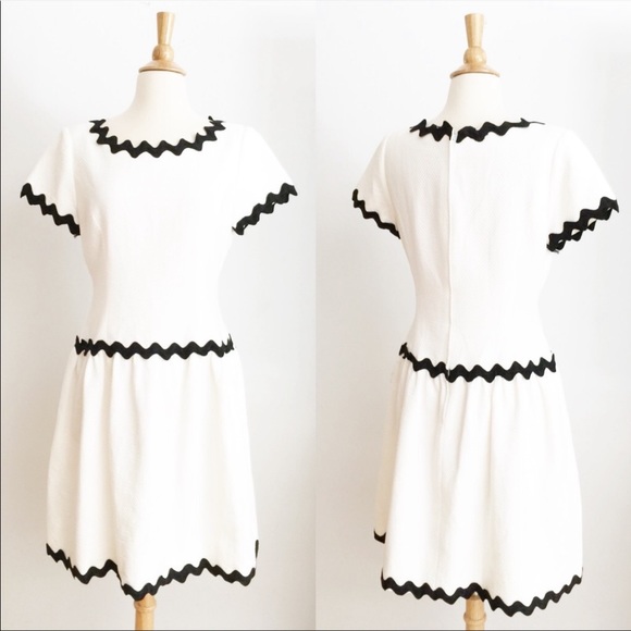 Vintage Dominic Rompollo Ric Rac Dress - Picture 2 of 2